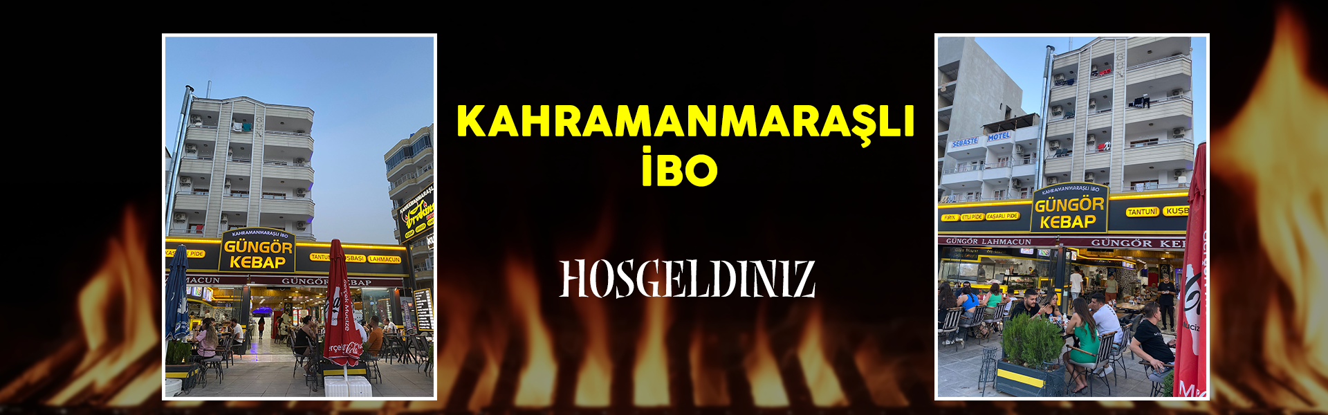 Kahraman Maraşlı İbo - Güngör Kebap - Mersin, Kız Kalesi